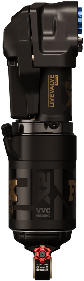 FOX FLOAT X2 Live Valve Neo Factory Rear Shock - Trunnion Metric, 205 x 62.5 mm, 4cc Spacer, Kashima Coat MPN: 979-01-244 UPC: 821973526102 Rear Shocks FLOAT X2 Live Valve Neo Factory Rear Shock