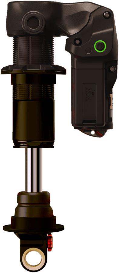 FOX DHX Live Valve Neo Factory Rear Shock - Trunnion Metric, 205 x 62.5 mm, Hard Chromoly Stanchion, Black - Rear Shock - DHX Live Valve Neo Factory Rear Shock