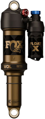 FOX FLOAT X Factory Rear Shock - Metric, 230 x 60 mm, EVOL LV, 0.2 ci Spacer, 2-Position Lever, Kashima Coat - Rear Shock - FLOAT X Factory Rear Shock