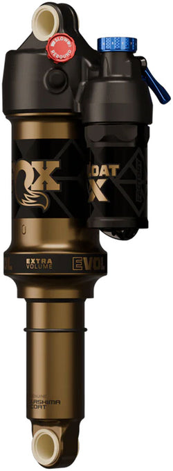 FOX FLOAT X Factory Rear Shock - Metric, 230 x 60 mm, EVOL LV, 0.2 ci Spacer, 2-Position Lever, Kashima Coat MPN: 979-01-231 Rear Shocks FLOAT X Factory Rear Shock