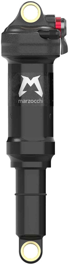 Marzocchi Bomber Inline Air Rear Shock - Metric, 210 x 50 mm, EVOL LV, Sweep-Adj, 0.8 Spacer, Black - Rear Shocks - Bomber Inline Air Rear Shock