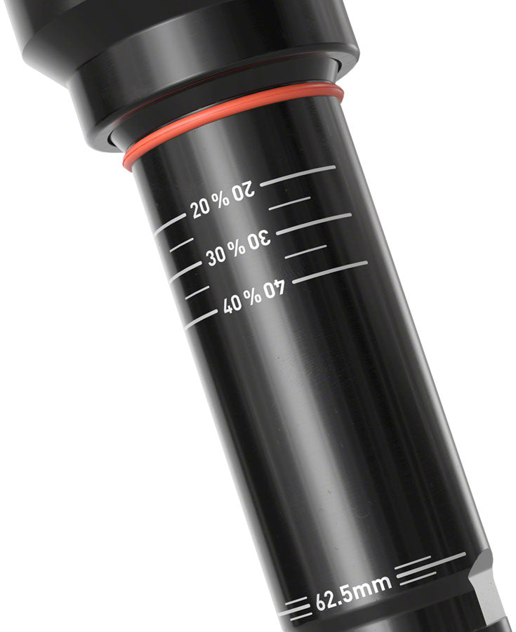 RockShox Super Deluxe Thru Shaft RCT Rear Shock - 230 x 62.5mm, Medium Reb/Comp, 380lb L/O Force, Trunnion, C1 - Rear Shock - Super Deluxe Thru Shaft RCT Rear Shock