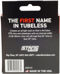 Stan's NoTubes Rim Tape: 30mm x 10 yard roll MPN: AS0133 UPC: 847746020431 Tubeless Tape Rim Tape