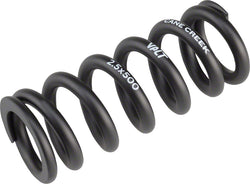 Cane Creek VALT Lightweight Steel Spring for Coil Shock, 2.50"/63mm x 500lbs, Black MPN: AAD1769 UPC: 840226134451 Rear Shock Spring VALT Spring