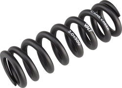 Cane Creek VALT Lightweight Steel Spring for Coil Shock, 3.00"/76mm x 500lbs, Black MPN: AAD1779 UPC: 840226134789 Rear Shock Spring VALT Spring