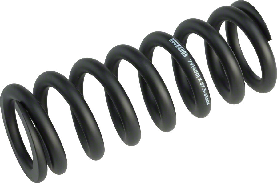 RockShox Metric Coil Spring - Length 151mm, Travel 57.5-65mm, 450 lbs, Black MPN: 00.4118.200.010 UPC: 710845804151 Rear Shock Spring Metric Coil Spring