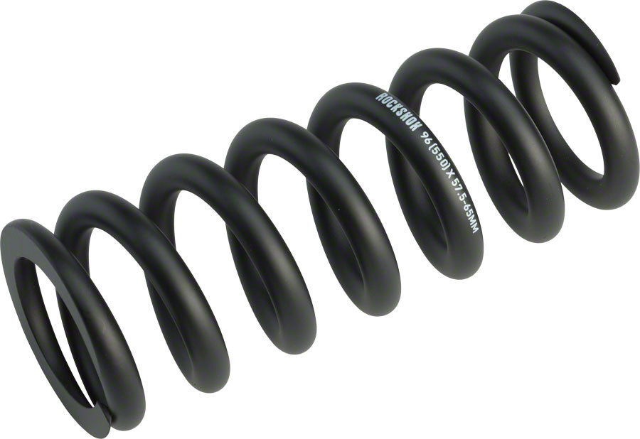 RockShox Metric Coil Spring - Length 151mm, Travel 57.5-65mm, 550 lbs, Black MPN: 00.4118.200.012 UPC: 710845804175 Rear Shock Spring Metric Coil Spring