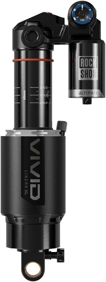 RockShox Vivid Ultimate RC2T Rear Shock - 205 x 65 mm, Linear XL