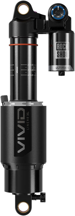 RockShox Vivid Ultimate DH RC2 Rear Shock - 250 x 70 mm, Linear XL Air, 2 Tokens, Reb 55 / Comp 34, L/O 45, Standard, D1 MPN: 00.4118.548.002 UPC: 710845929847 Rear Shock Vivid Ultimate DH RC2 Rear Shock