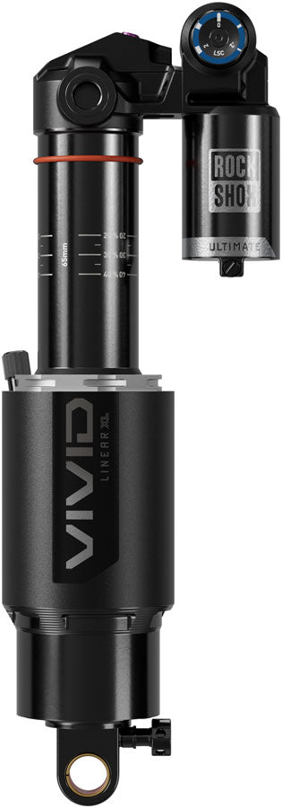 RockShox Vivid Ultimate DH RC2 Rear Shock - 225 x 70 mm, Linear XL Air, 2 Tokens, Reb 55 / Comp 34, L/O 45, Standard MPN: 00.4118.548.005 UPC: 710845929878 Rear Shock Vivid Ultimate DH RC2 Rear Shock