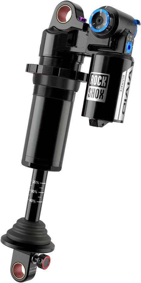 RockShox Vivid Coil Ultimate RC2T Rear Shock - 210 x 55mm, Reb 55 / Comp 34, Adj. Hydraulic Bottom Out, L/45, Standard, MPN: 00.4118.549.004 UPC: 710845930447 Rear Shock Vivid Coil Ultimate RC2T Rear Shock D1