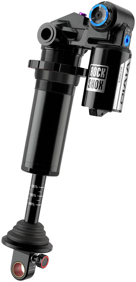 RockShox Vivid Coil Ultimate DH RC2 Rear Shock - 225 x 75mm, Reb 55 / Comp 34, Adj. Hydraulic Bottom Out, Trunnion, D1