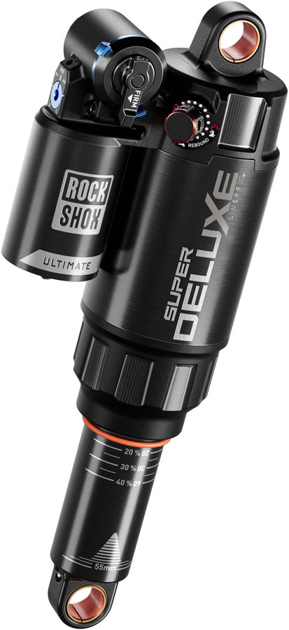 RockShox Super Deluxe Ultimate RC2T Rear Shock - 210 x 55 mm, Linear XL Air, Token Loc 2, Reb 55 / Comp 34, L/O 45,