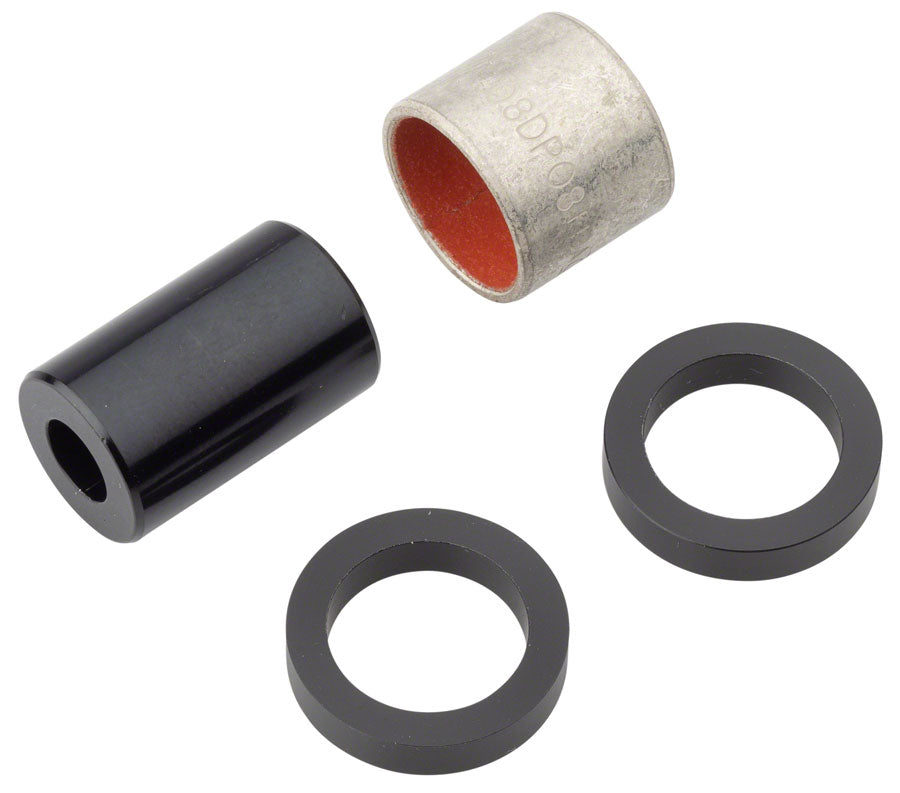 FOX Mounting Hardware - 4 Piece, DU, AL, 6mm, Mounting Width 20mm MPN: 803-03-244 UPC: 821973354163 Rear Shock Mount Kit 4-Piece Alloy