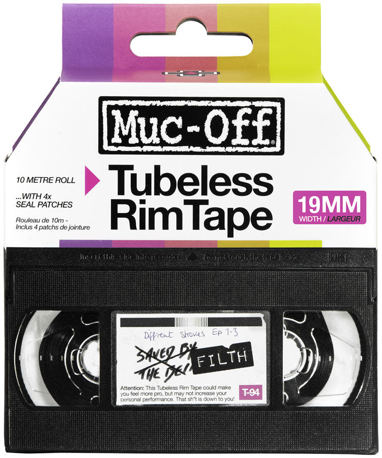 Muc-Off Rim Tape 10m Roll - 19mm, Boxed MPN: 21055 Tubeless Tape Rim Tape