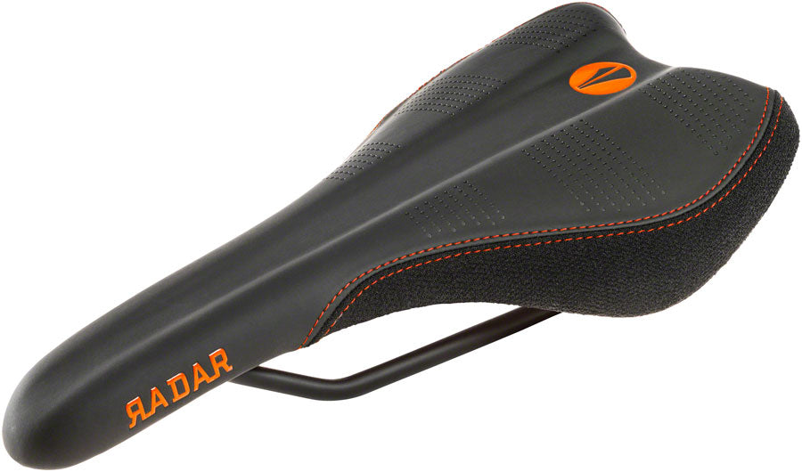 SDG Radar Saddle - Titanium Alloy, Black/Orange MPN: 01502 UPC: 812367016361 Saddles Radar Saddle