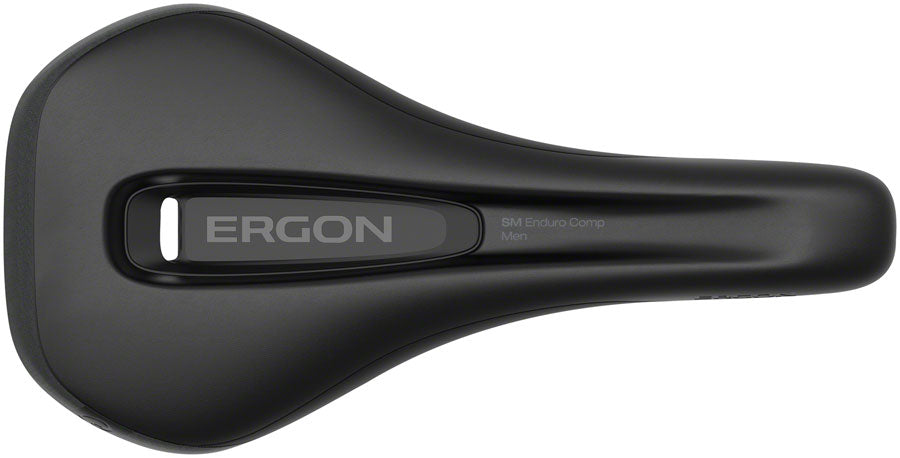 Ergon SM Enduro Comp Saddle - Stealth, Mens, Small/Medium - Saddles - SM Enduro Saddle