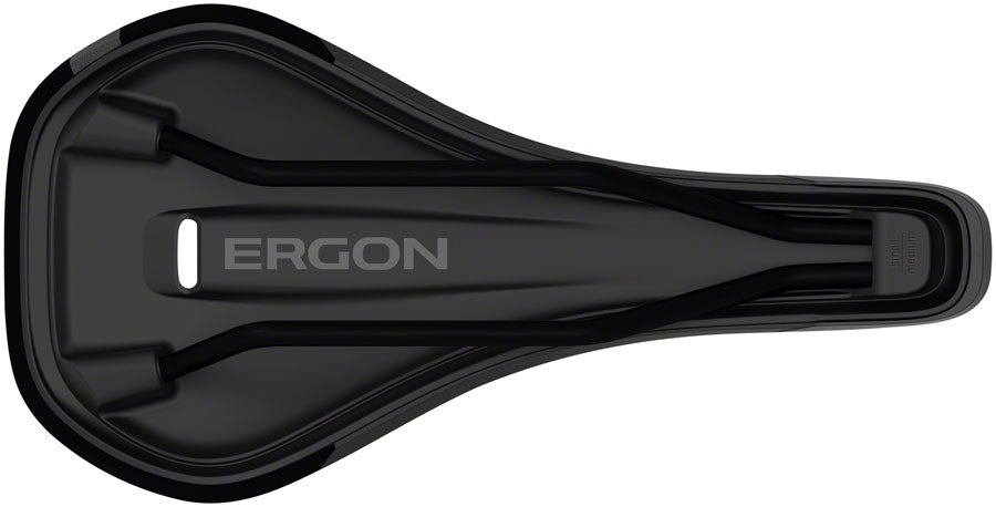 Ergon SM Enduro Comp Saddle - Stealth, Mens, Small/Medium - Saddles - SM Enduro Comp Saddle