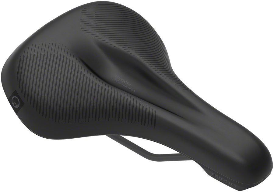 Ergon ST Core Evo Men's Saddle - SM/MD, Black/Gray MPN: 44040010 Saddles ST Core Evo Saddle