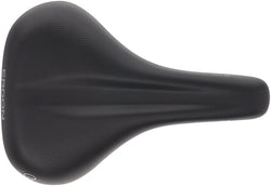 Ergon ST Gel Saddle - Chromoly, Black, Men's, Medium/Large - Saddles - ST Gel Saddle