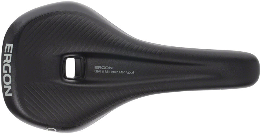 Ergon SM E Mountain Sport Saddle - Chromoly, Stealth, Men's, Small/Medium - Saddles - SM E Mountain Sport Saddle