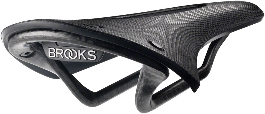 Brooks C13 Carved Saddle - Carbon, Black, 145mm - Saddles - Cambium C13 Saddle
