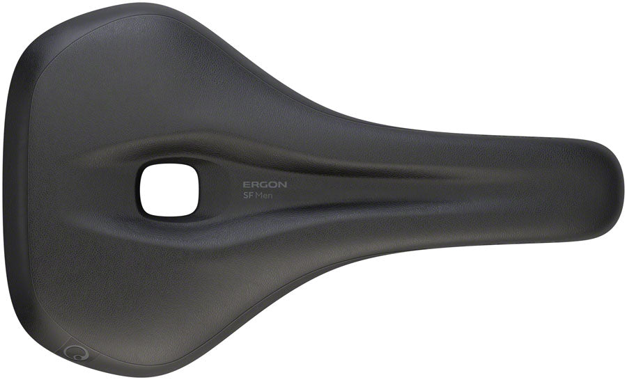 Ergon SF Saddle - Steel, Black, Men's, Medium/Large - Saddles - SF Saddle