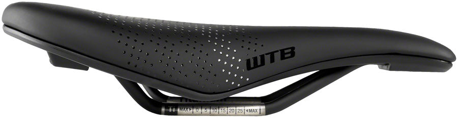 WTB Devo PickUp Saddle - Black, Titanium Saddles 714401656734