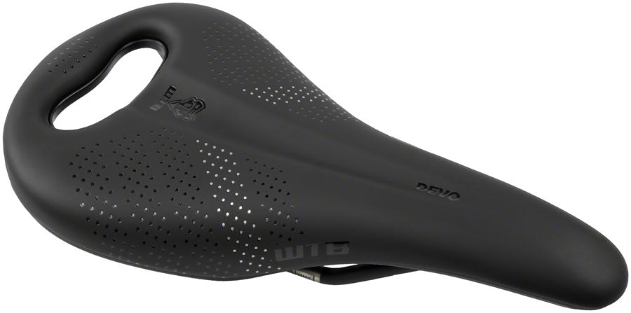 WTB Devo PickUp Saddle - Black, Titanium Saddles 714401656734