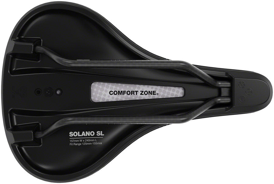 WTB Solano SL Saddle - Carbon, Black, Wide, Fusion Form - Saddles - Solano SL Saddle