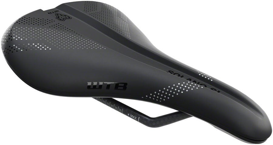 WTB Solano SL Saddle - Carbon, Black, Wide, Fusion Form Saddles