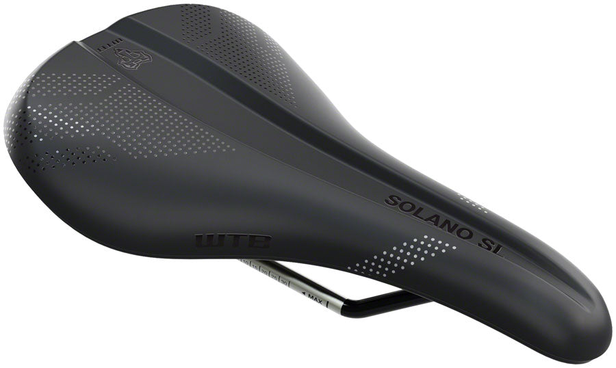 WTB SOLANO クロモリレール サドル WTB Solano SL Saddle - Titanium, Black, Wide, Fusion Form Saddles