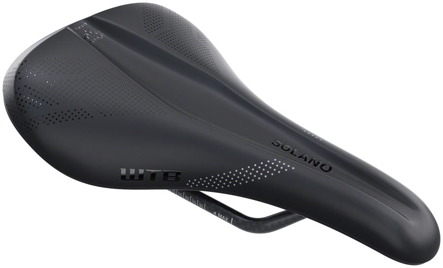WTB Solano Saddle - Carbon, Black, Medium, Fusion Form MPN: W065-0733 UPC: 714401657335 Saddles Solano Saddle