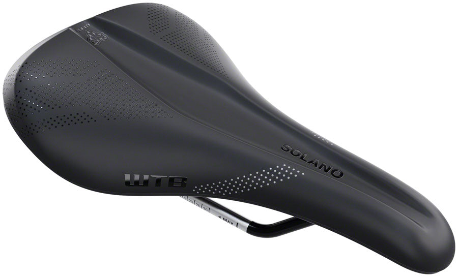 WTB Solano Saddle - Chromoly, Black, Medium, Fusion Form