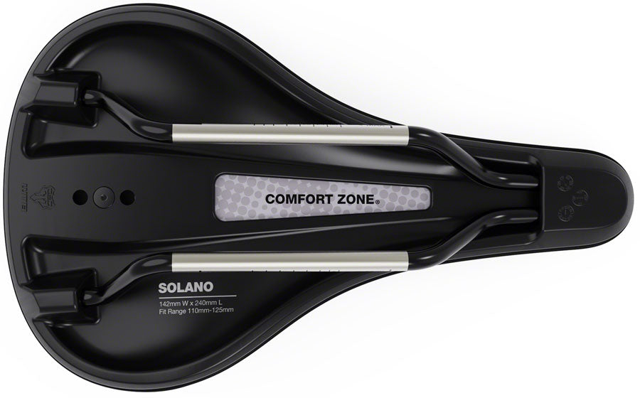 WTB Solano Saddle - Titanium, Black, Medium, Fusion Form - Saddles - Solano Saddle
