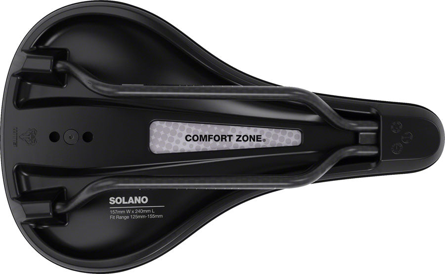 WTB Solano Saddle - Carbon, Black, Wide, Fusion Form - Saddles - Solano Saddle