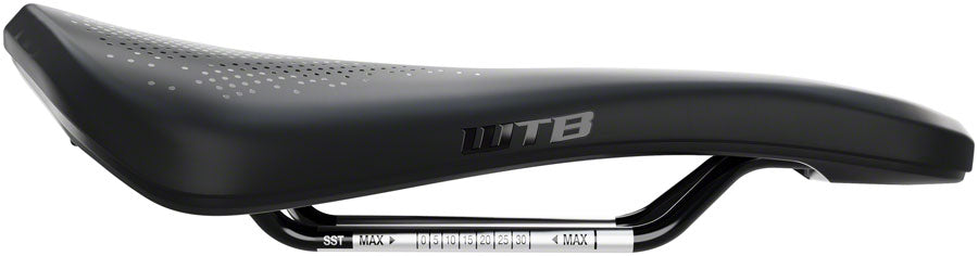 WTB Rocket Saddle - Stainless, Black, Medium, Fusion Form - Saddles - Rocket Saddle