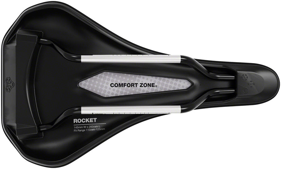 WTB Rocket Saddle - Chromoly, Black, Medium, Fusion Form - Saddles - Rocket Saddle