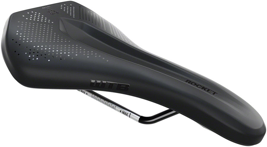 WTB Rocket Saddle - Chromoly, Black, Medium, Fusion Form MPN: W065-0743 UPC: 714401657434 Saddles Rocket Saddle