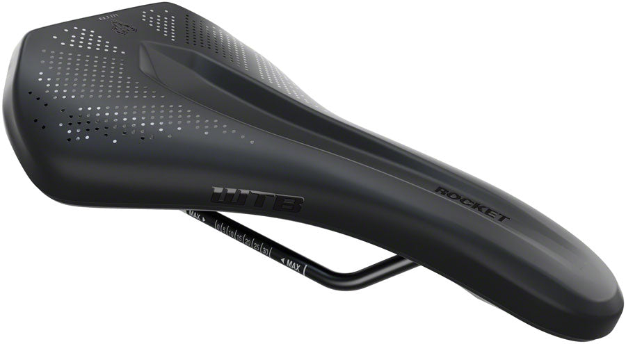 WTB Rocket Saddle - Steel, Black, Medium, Fusion Form