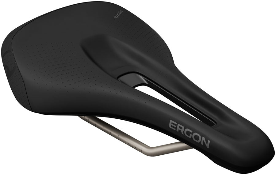Ergon SMS Sport Gel Saddle - TiNox SL, Black, Men's, Small/Medium MPN: 44001611 Saddles SMS Sport Gel Saddle