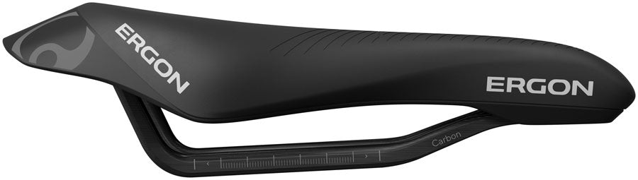 Ergon SR Tri Pro Carbon Saddle - Carbon, Black, Women's, Front MPN: 44063310 Saddles SR Tri Pro Carbon Saddle
