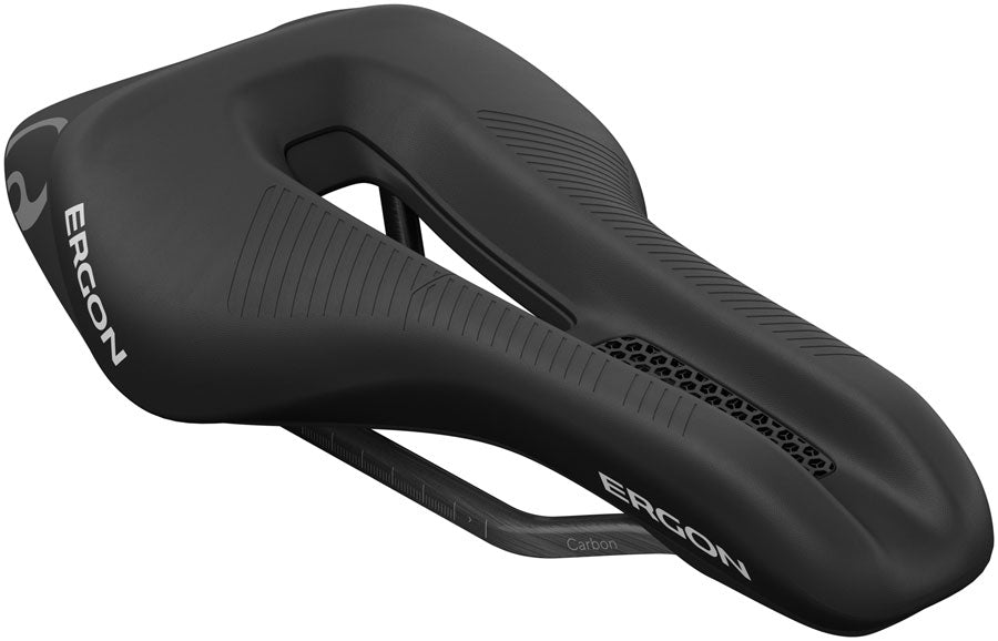 Ergon SR Tri Pro Carbon Saddle - Carbon, Black, Women's, Mid MPN: 44063311 Saddles SR Tri Pro Carbon Saddle