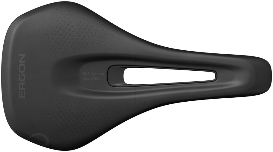 Ergon SRS Sport Gel Women Saddle - TiNox XP, Black, Men's, Medium/Large - Saddles - SRS Sport Gel Women