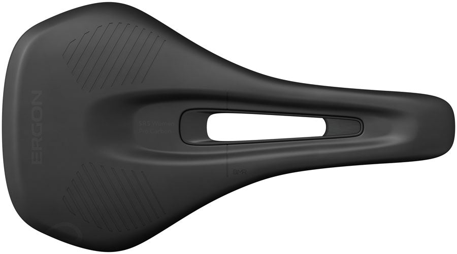 Ergon SRS Pro Carbon Saddle - Carbon, Black, Women's, Medium/Large - Saddles - SRS Pro Carbon Saddle