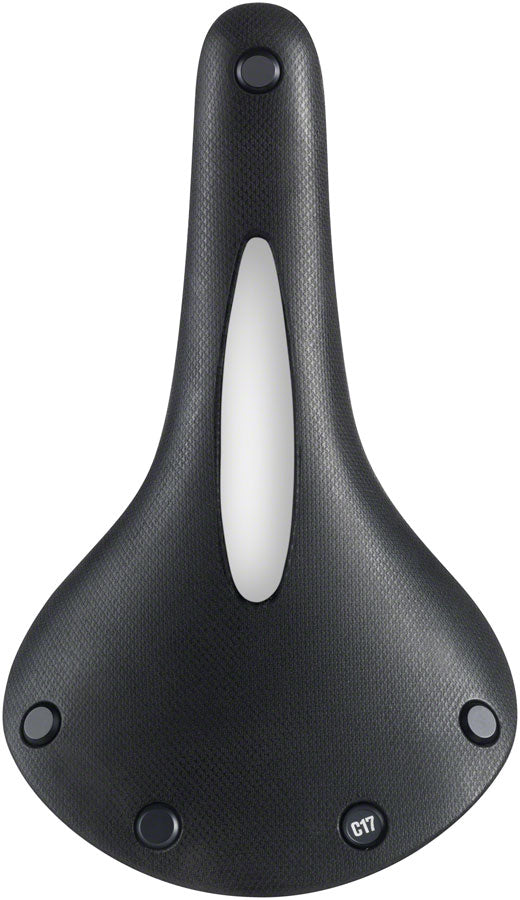 Brooks C17 Carved All Weather Saddle - Steel, Black, Men's MPN: C201C00A06300 UPC: 190445013854 Saddles Cambium C17 Saddle