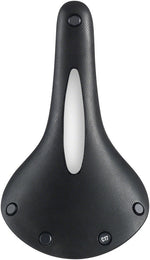 Brooks C17 Carved All Weather Saddle - Steel, Black, Men's MPN: C201C00A06300 UPC: 190445013854 Saddles Cambium C17 Saddle