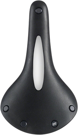 Brooks C17 Carved All Weather Saddle - Steel, Black, Men's MPN: C201C00A06300 UPC: 190445013854 Saddles Cambium C17 Saddle