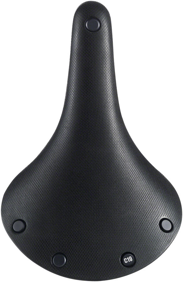 Brooks C19 All Weather Saddle - Steel, Black, Men's MPN: C209000A06300 UPC: 190445013885 Saddles Cambium C19 Saddle