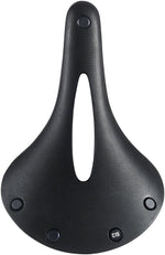 Brooks C19 Carved All Weather Saddle - Steel, Black, Men's MPN: C209C00A06300 UPC: 190445013892 Saddles Cambium C19 Saddle